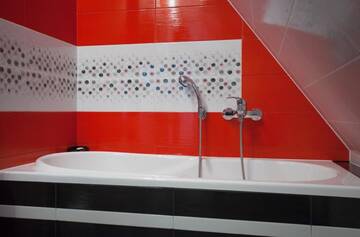 Фото номера Deluxe Double Room with Bath and shared Kitchenette Апартаменты Willa Pod Grapą г. Поронин 7