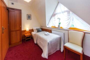 Фото номера Стандартный одноместный номер Курортные отели Hotel Góralski Wellness &amp; SPA г. Поронин 6