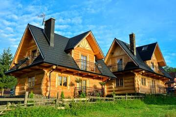 Фото номера Шале с двумя спальнями Шале Luksusowe Domki Elizy Luxury Chalets Poronin г. Поронин 59