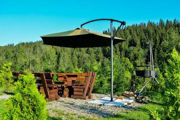 Фото номера Шале с двумя спальнями Шале Luksusowe Domki Elizy Luxury Chalets Poronin г. Поронин 64