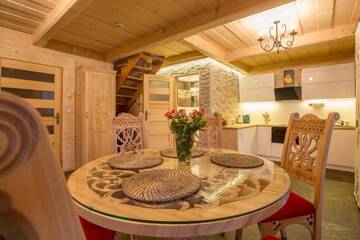 Фото номера Шале с двумя спальнями Шале Luksusowe Domki Elizy Luxury Chalets Poronin г. Поронин 31