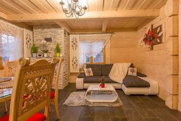 Фото номера Шале с двумя спальнями Шале Luksusowe Domki Elizy Luxury Chalets Poronin г. Поронин 47