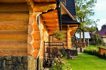 Фото номера Шале с двумя спальнями Шале Luksusowe Domki Elizy Luxury Chalets Poronin г. Поронин 16